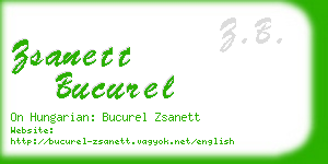 zsanett bucurel business card